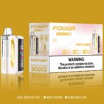 White Gummy Foger Switch Pro Kit 30K Puffs - Image 4